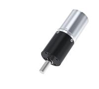YAKUFAST Motorreductor planetario en miniatura GA24Y-370, 6 V ~ 24 , regulación de velocidad, silenciador graves hacia adelante y atrás, motor pequeño con engranajes metálicos(17RPM,24V Bracket Motor)