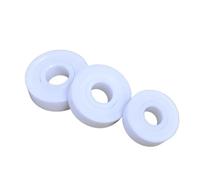 YAKUFAST Rodamiento de bolas miniatura antipolvo ZrO2 2RS 603 604 605 606 607 608 609 623 624 625 626 627 628 629 con rodamientos cerámicos sellados(606-2RS 6x17x6mm)