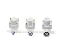 YAKUFAST Válvula de alivio de interruptor de presión de agua, regulador reductor hembra 1/2, manguera OD de 1/4, 3/8, sistema de ósmosis inversa RO de conexión rápida, 1 Uds.(C Thread 1I2 (19mm))