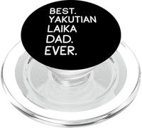 Yakutskaya Laika Best Yakutian Laika Dad Ever PopSockets PopGrip para MagSafe