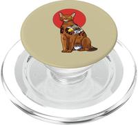 Yakuza Abyssinian Cat PopSockets PopGrip para MagSafe