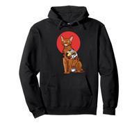 Yakuza Abyssinian Cat Sudadera con Capucha