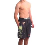 Yakuza Bañador para hombre Dead Clown, Negro , XL