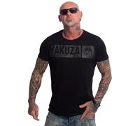 Yakuza Camiseta básica para hombre Bleak Regular, Negro , L