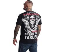 Yakuza Camiseta para hombre Trouble Negro XL