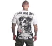 Yakuza Camiseta para hombre Weapons Regular, Blanco, XL