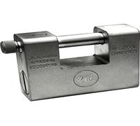 YALE 1 Candado de Acero blindado, Plateado