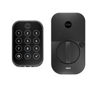 Yale Assure Lock 2 Deadbolt Cerradura de puerta de entrada inteligente sin llave de gamuza negra con teclado conectado Wi-Fi para entrada de cdi