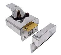 Yale B-BS1-CH-CH-60 BS1 - Pestillo estándar británico, Alta Seguridad Aprobado por compañías de Seguros, Cromo Pulido, 60 mm