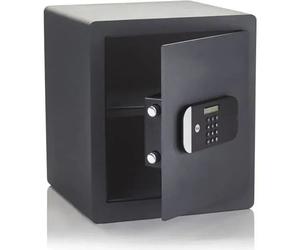Yale Caja fuerte de alta seguridad con cerradura electrónica y certificación SKG, H.40 x W.35 x D.34 cm (35.5 L)