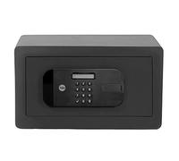 Yale Caja fuerte motorizada compacta YSEB/200/EB1 Alta protección Puerta de acero cortada con láser Pernos antisierras Código PIN y llave para hogar u oficina