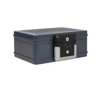 Yale Caja ignífuga pequeña YFC/154/KB1 Protección contra Incendios Asa de Transporte 2 Llaves Diseño Compacto para Documentos y Dispositivos Digitales