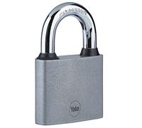 Yale candado acero endurecido cuerpo 50 mm 3 llaves seguridad estándar interior taquillas