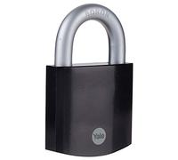 Yale candado acero inoxidable cuerpo 62×59 mm arco Ø11 mm 3 llaves doble cierre seguridad máxima exterior EN12320