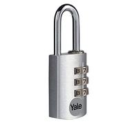 YALE Can Combi 20 mm Aluminio Plata Cerraduras