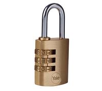 YALE Candado Combinación 30 mm Laton