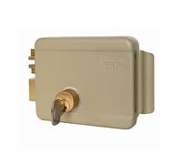 Yale 34863 Cerradura, Acero Barnizado, Entrata=70mm, con catenaccio 2 Mandate