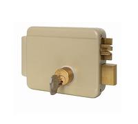 Yale 34857 Cerradura, Acero Barnizado, Entrata=50mm, con catenaccio 2 Mandate