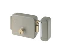 Yale Cerradura eléctrica para Puerta Y6800080105 Mano Derecha, Acero galvanizado, bajo Voltaje, Entrada 80 mm