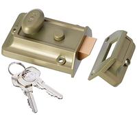 Yale Cerraduras P77 Traditional Nightlatch ENB/PB Cilindro 60 mm Backset Visi Pack