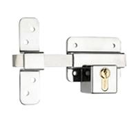 Yale Cerrojos De Seguridad De Sobreponer Para Puertas: 22, Cilindro Europeo, Níquel, Niquelado Cilindro europerfil, Apertura y cierre con llave tanto por el exterior como por e, Reversible