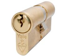 Yale - cilindro Euro 45/50 mm acabado en latón (aka 40 - 10 - 45 mm - 95 mm total)