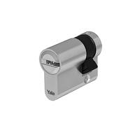 Yale Cilindro europeo de máxima seguridad para cerradura YC202KD301005N1 niquelado, 30/10 mm, 5 llaves con pista Snake, 14 pines