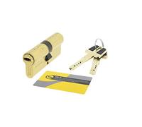 Yale, HSK3040LT, Cilindro de Alta Seguridad, 30 x 40 mm, Latonado