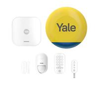 Yale Kit Alarma Inteligente con Sirena Yale - AL-ESTARTKIT3-1A-V1 | 6 Piezas | Armar, Armar parcialmente, Desarmar | Controlar 4 áreas de Seguridad