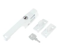 Manija De Ventana Cerradura Yale P115WE Acabado Blanco YALP115WE