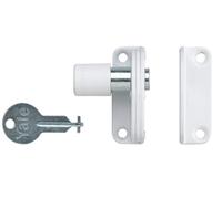 Yale Locks P123WE - Cierres a presión para Ventanas de Guillotina, Color Blanco [Importado de Reino Unido]