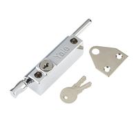 Yale Locks P124 Puerta Empuje Tornillo Acabado en Cromo Pulido Visi YALP124CH