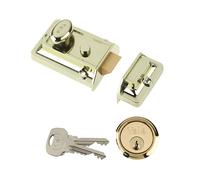 Yale Locks P77 Tradicional Cerradura Pasador 60mm Caja Brasslux Acabado YAL77BLX