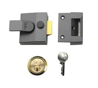Yale Locks P85 Bloqueo Cerradura Pasador 40mm Caja Brasslux Acabado Visi YALP85B