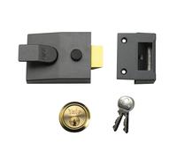 Yale Locks P89 Bloqueo Cerradura Pasador 60mm Caja Dmg Acabado Visi YALP89DMGPB