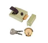 Yale Locks P89 Bloqueo Nightlatch 60mm Caja Brasslux Acabado Visi YALP89BLX