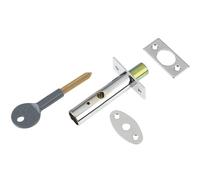 Yale Locks PM444 Puerta Seguridad Tornillo Acabado en Cromo Pulido Visi De 1