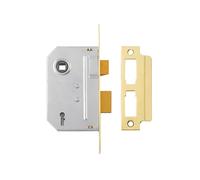Yale Locks PM246 Interno 2 Palanca Mortaja Cerrojo Latón Pulido 67mm 2.5in Ya