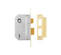Yale Locks PM246 Interno 2 Palanca Mortaja Cerrojo Latón Pulido 80mm 3in Yalp