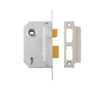 Yale Locks PM320 3 Palanca Mortaja Cerrojo Cromo Pulido 79mm 3in YALPM320CH30
