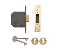 Yale Locks PM552 5 Palanca Mortaja Bloqueo 67mm 2.5in Latón Pulido YALPM552PB2