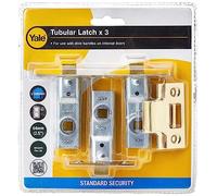 Yale Locks YAL3PM888PB2 - Pestillo para Puertas (tamaño: 64mm, Pack de 3)