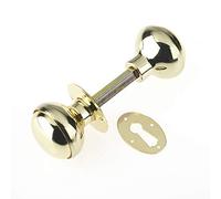 Yale Locks YALP405PB Pomo de llanta, diámetro del Mango, Adecuado para Puertas Interiores, latón Pulido, 43 mm