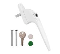 Yale Manilla de ventana YES-WH5PK Essentials, paquete de 5, cierre con llave, acabado blanco