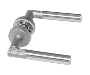 Yale Manilla Electrónica de Puerta Derecha, Acero Inoxidable, Código PIN con Hasta 9 Usuarios + 1 Maestro, Instalación Inalámbrica, Ideal para Viviendas, Oficinas y Entradas Secundarias