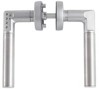 Yale Manilla Electrónica de Puerta Izquierda, Acero Inoxidable, Código PIN con Hasta 9 Usuarios + 1 Maestro, Instalación Inalámbrica, Ideal para Viviendas, Oficinas y Entradas Secundarias