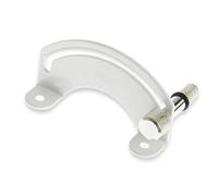 Yale P-Ylpr-WH - Restrictor de Placa de Letras Blanco para Puertas de PVC, Madera y compuestas