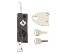 YALE V-8K116-BR Perno Multiusos, Adecuado para asegurar Puertas correderas de Aluminio Individuales o Dobles, 0 W, marrón