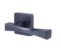 Yale Verona - Manija de puerta de madera para interiores y puertas de madera, estilo moderno y de fácil ajuste con todos los accesorios incluidos, cubierta de cilindro de perfil europeo incluida