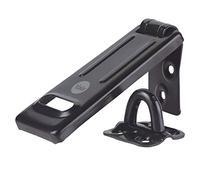 Yale Y105B/90/BK - Hasp para candado latón 90 mm negro código reajustable, sin llave, para exterior antirrobo seguridad para taquilla, mochila, armario